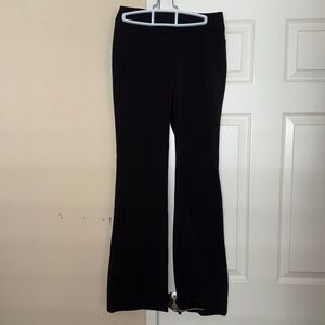WHBM Black Flare Dress Pants - Size 00R